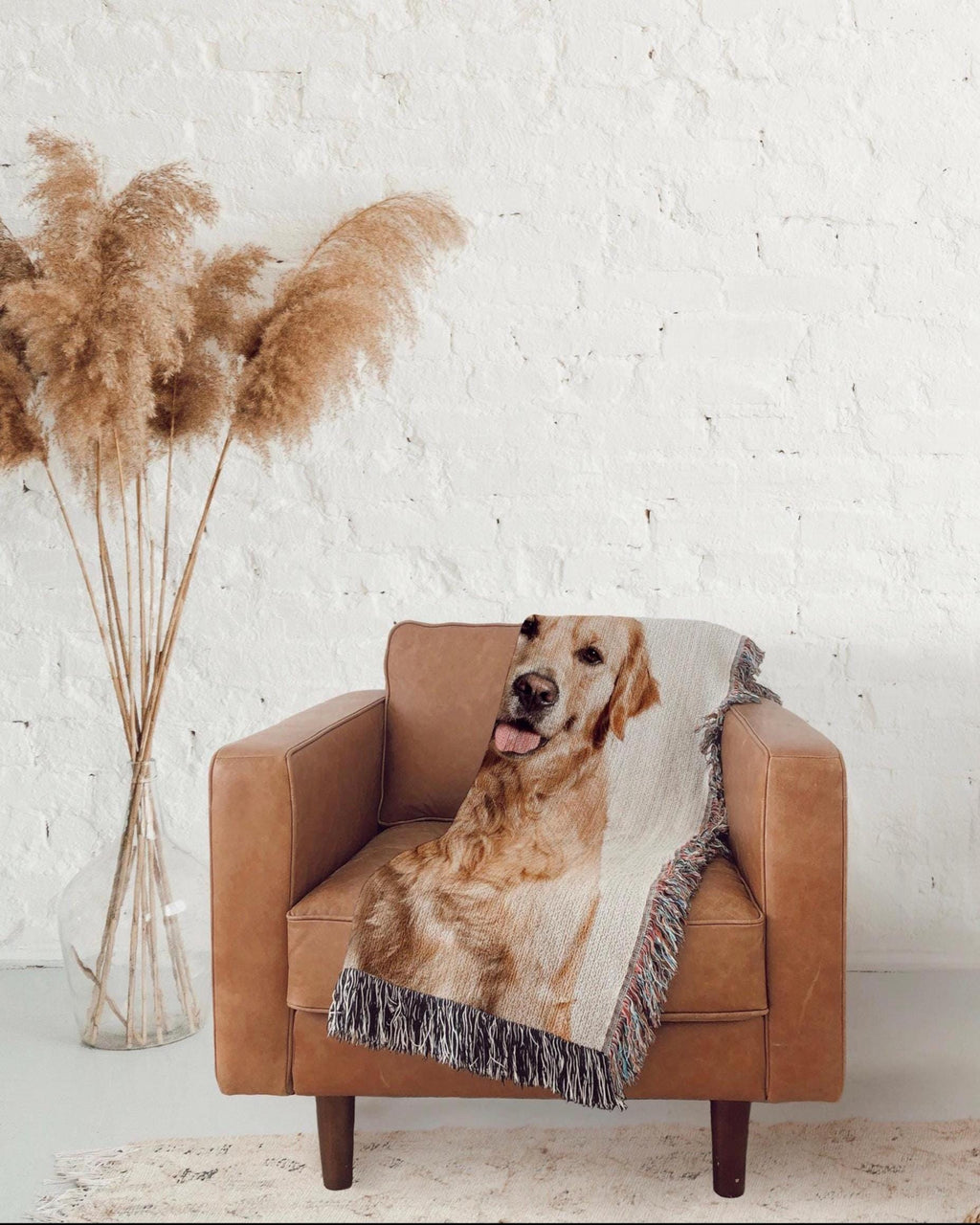 Personalized Dog Photo Blanket -Custom Pet Photo Picture Blanket Pet Name Memorial Dog Loss Cat Gift Photo Blanket with Gift Made in the USA